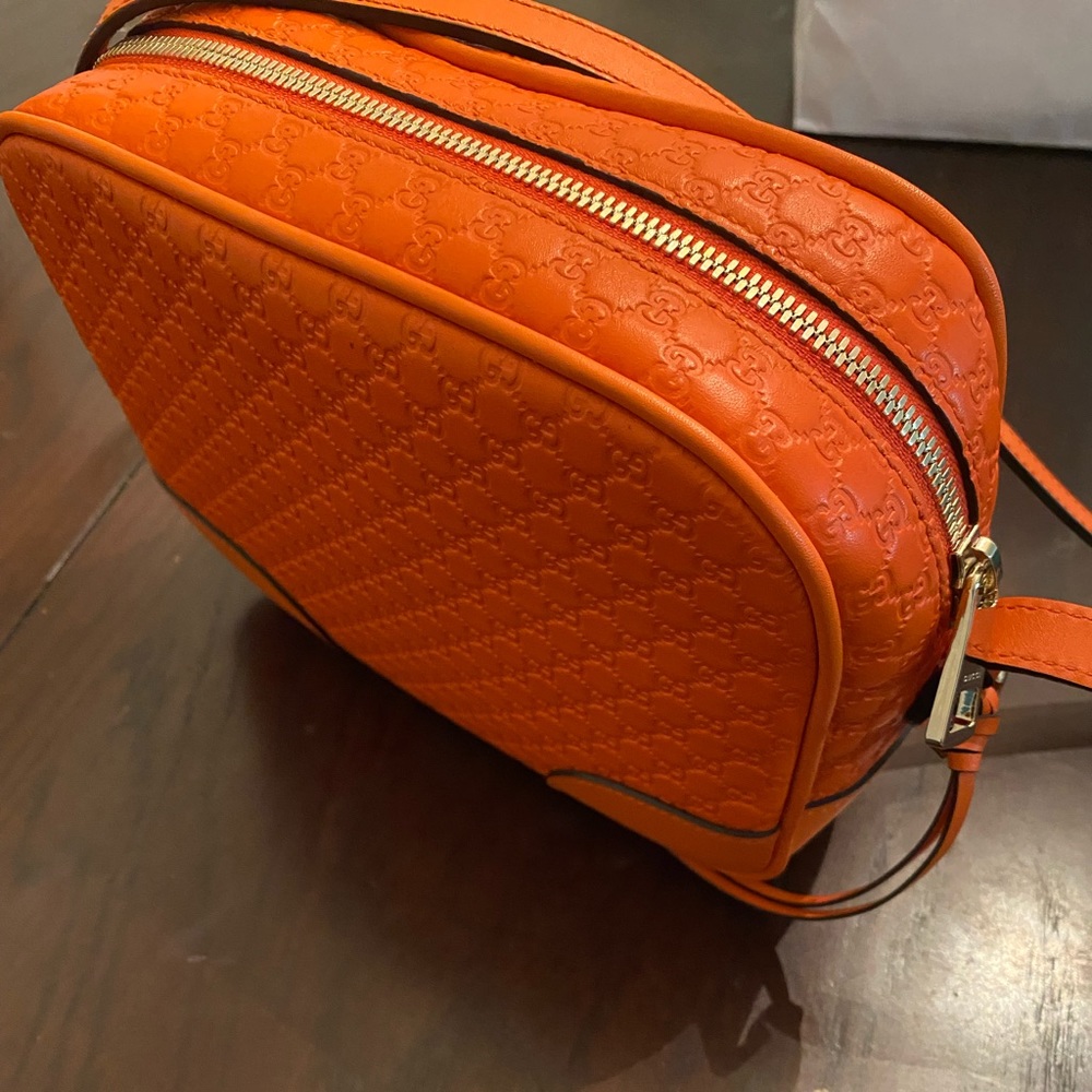 Crossbody Leather Micro Guccissma Bag